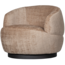 Woood Woolly draaifauteuil chenille zand