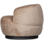 Woood Woolly draaifauteuil chenille zand