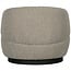 Woood Woolly draaifauteuil bouclé naturel gemeleerd