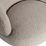 Woood Woolly draaifauteuil bouclé naturel gemeleerd