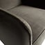 Woood Statement fauteuil met arm fluweel warm groen