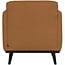 Woood Statement fauteuil met arm bouclé butter