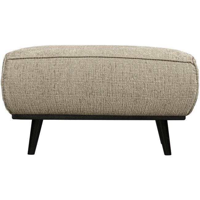 Woood Statement hocker structure velvet wheatfield