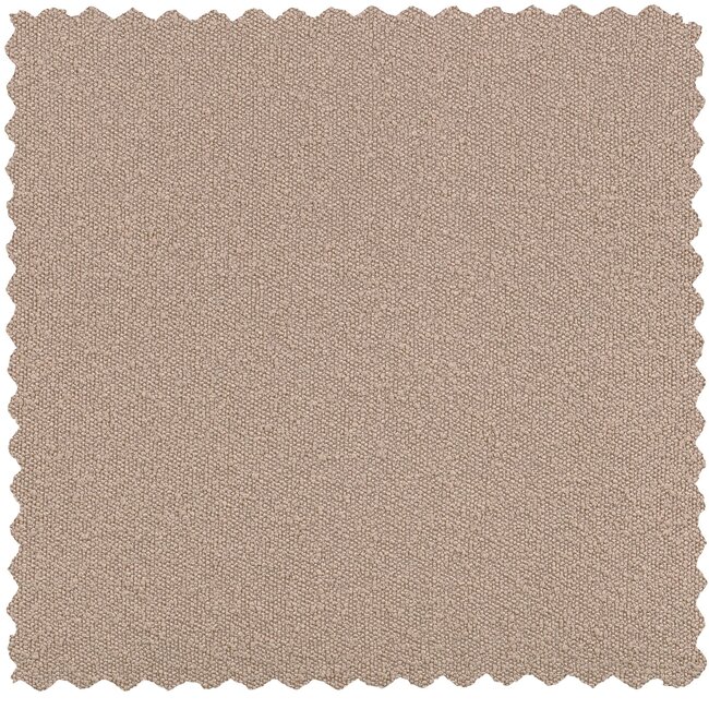 Woood Statement hocker bouclé beige