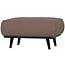 Woood Statement hocker bouclé nougat