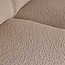 Woood Statement hoekbank links bouclé beige
