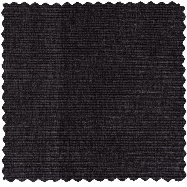 Woood Statement hoekbank links platte brede rib graphite
