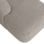 Woood Sloping u-vorm bank off white melange