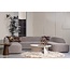 Woood Sloping u-vorm bank grijs melange