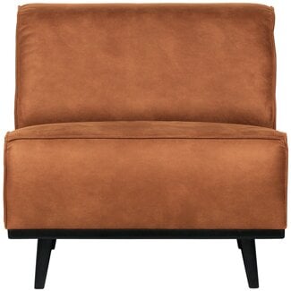 Woood Statement 1-zits element lederlook cognac