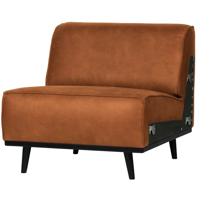 Woood Statement 1-zits element lederlook cognac