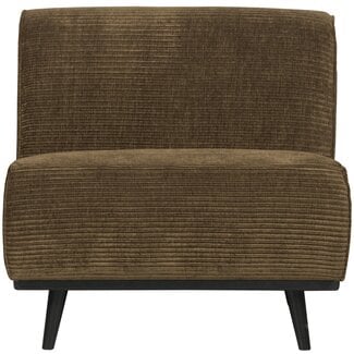 BePureHome Statement 1-zits element brede platte rib rock