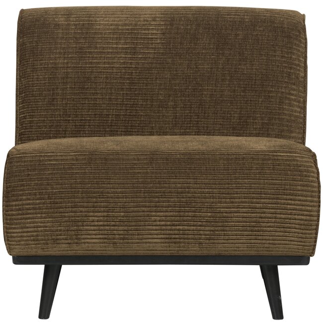 BePureHome Statement 1-zits element brede platte rib rock