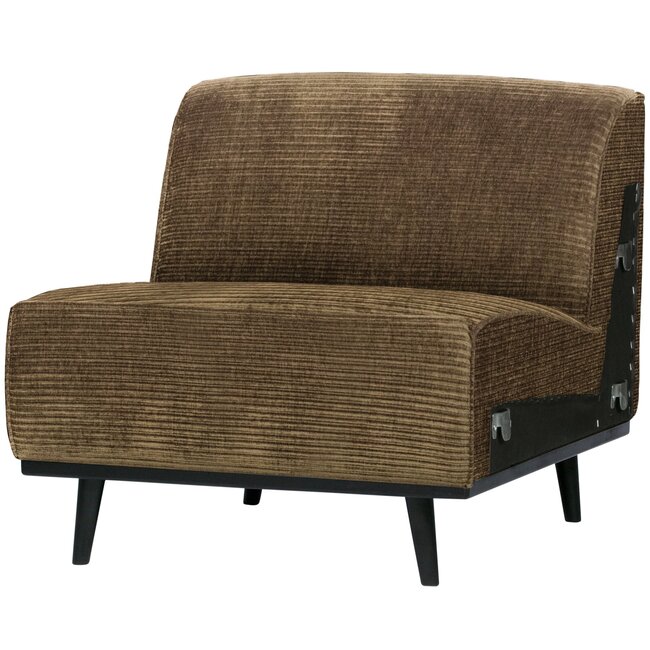 BePureHome Statement 1-zits element brede platte rib rock