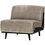 BePureHome Statement 1-zits element brede platte rib clay