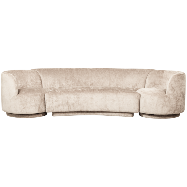 Woood Combi-popular: bankje + fauteuils naturel