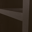 Woood Timo open kast mdf donkerbruin 195x100x40cm - showroommodel