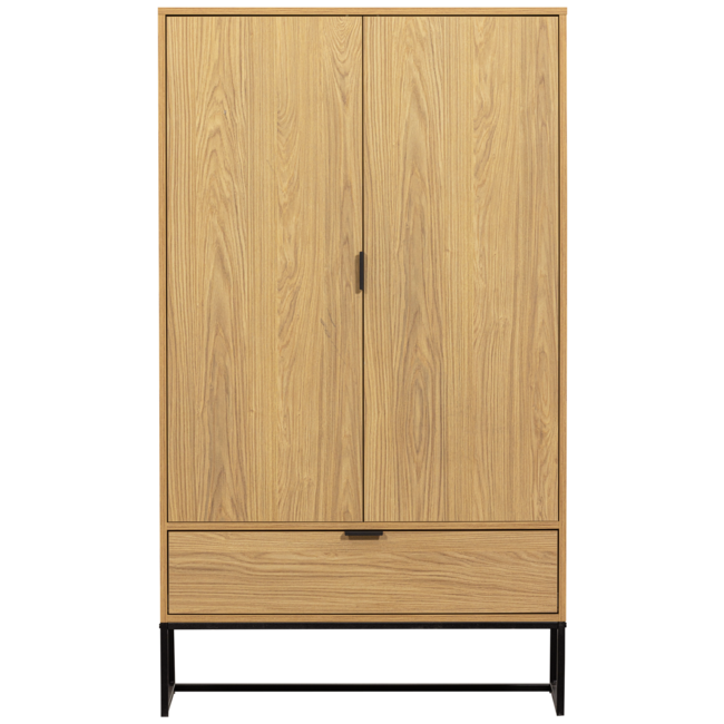 Woood Silas 2-deurs kast eiken decor [fsc]