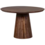 Woood Limit eetkamertafel rond mango hout walnoot ø130cm