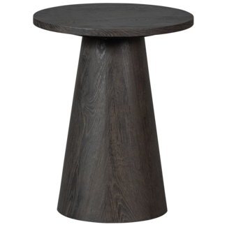 Woood Maan salontafel mdf donkerbruin 50xø40cm