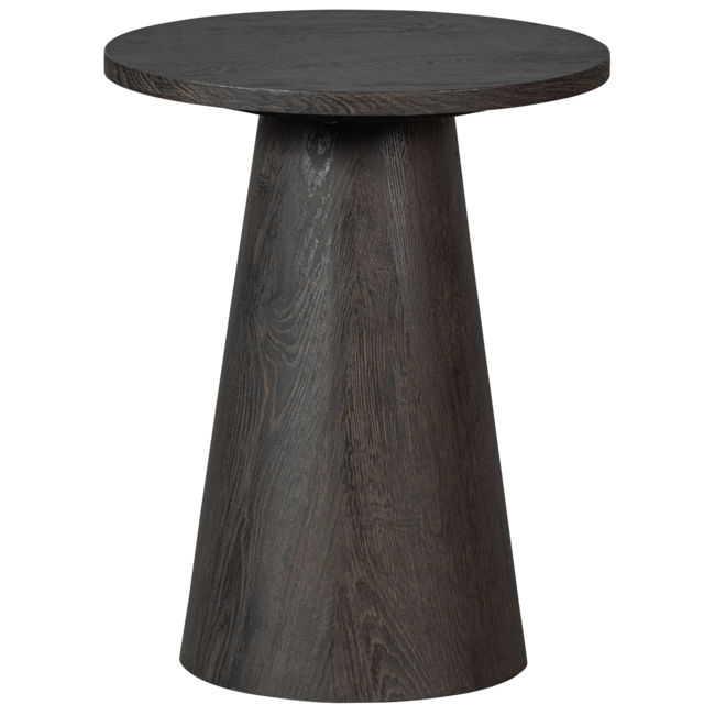 Woood Maan salontafel mdf donkerbruin 50xø40cm