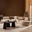 Woood Maan salontafel mdf donkerbruin 50xø40cm