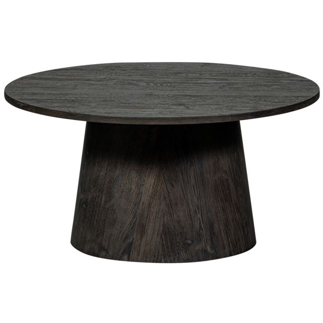 Woood Maan salontafel mdf donkerbruin 45xø60cm