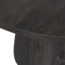 Woood Maan salontafel mdf donkerbruin 45xø60cm