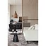 Woood Posture salontafel hout zwart ø70cm
