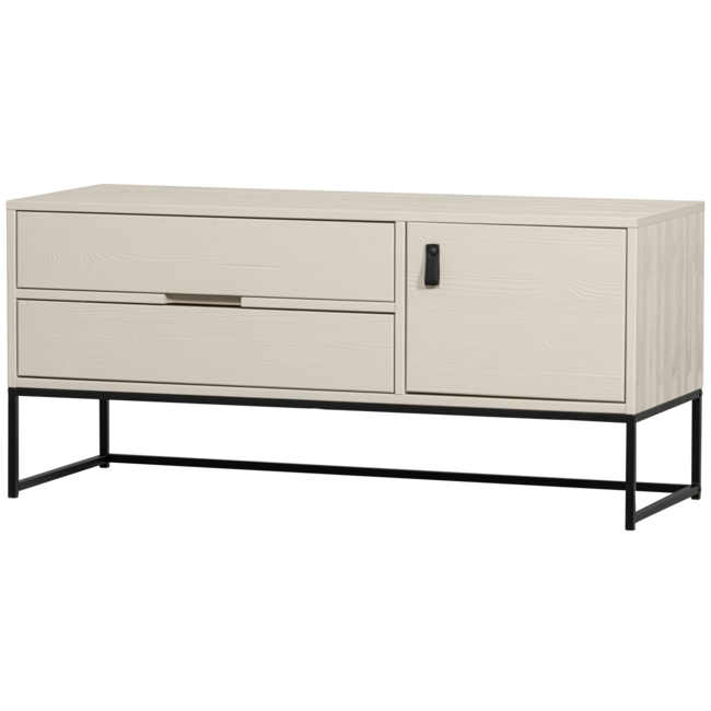 Woood Silas tv meubel 120cm grenen dust [fsc]