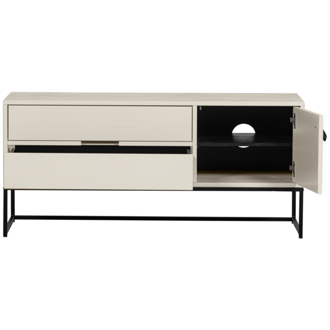 Woood Silas tv meubel 120cm grenen dust [fsc]
