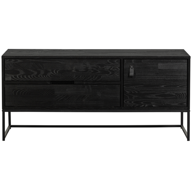 Woood Silas tv meubel 120cm essen blacknight [fsc]