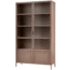 Woood Ronja vitrinekast xl metaal military brown