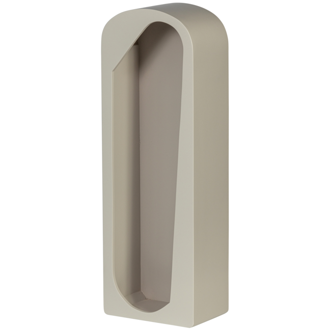 Woood Noam wanddeco langwerpig hout dust 15x70x24cm