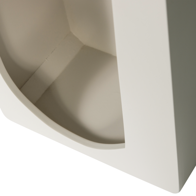Woood Noam wanddeco langwerpig hout dust 15x70x24cm