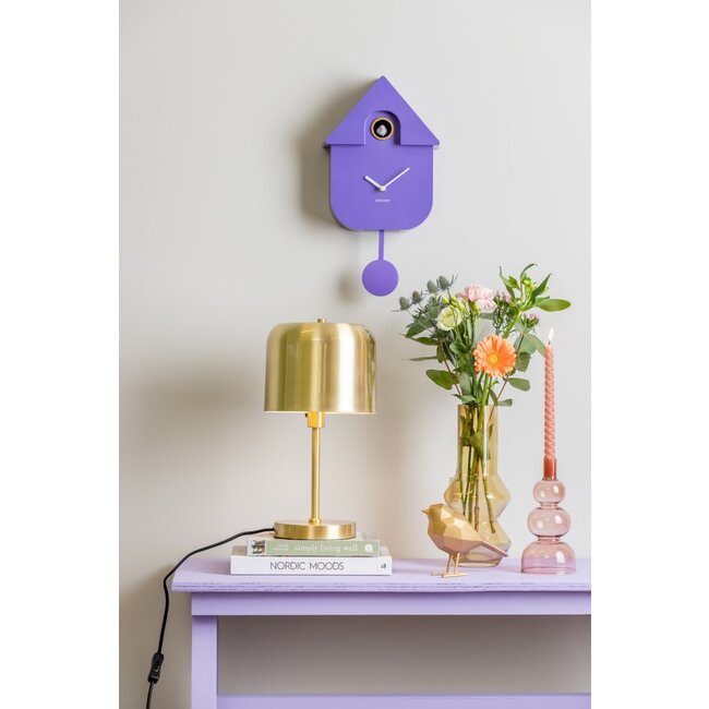 Karlsson Klok Modern Cuckoo Paars