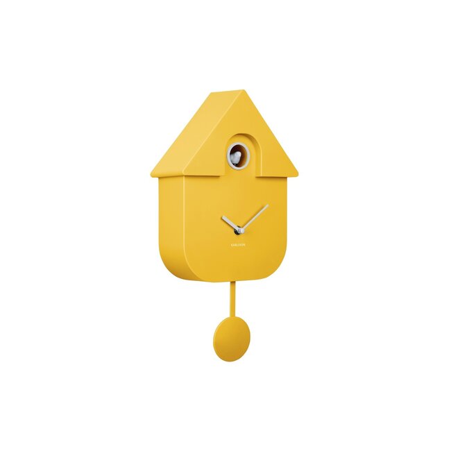 Karlsson Klok Modern Cuckoo Helder Geel