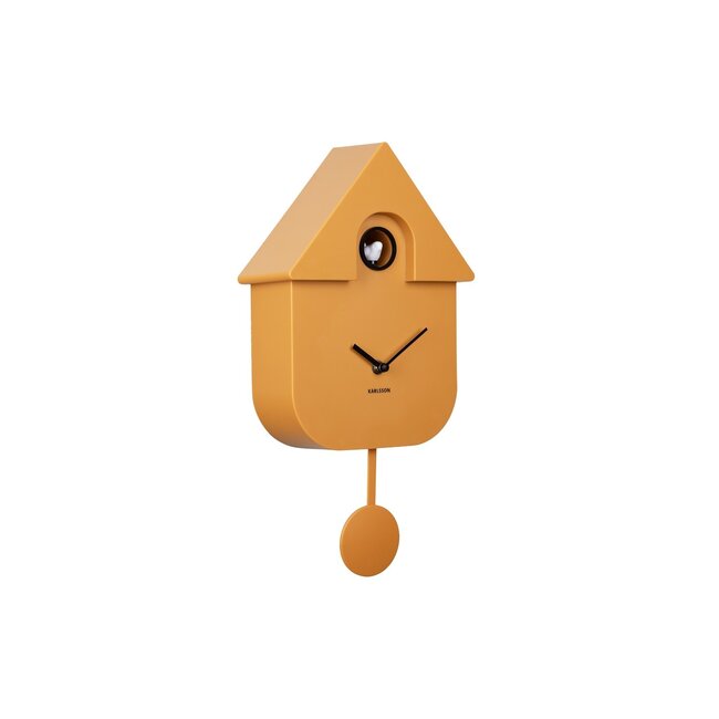 Karlsson Klok Modern Cuckoo okergeel