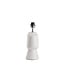 Light en Living Lampvoet 22,5x14,5x39 cm GANDORO keramiek mat crème