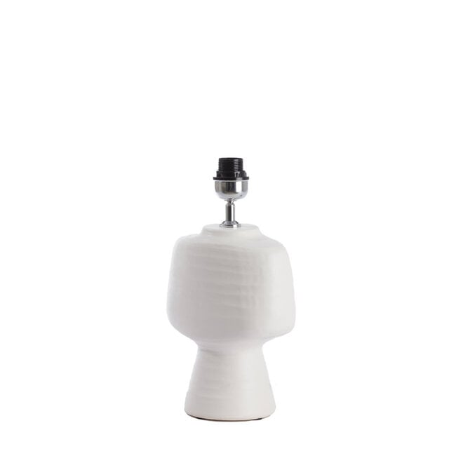 Light en Living Lampvoet 22,5x14,5x39 cm GANDORO keramiek mat crème