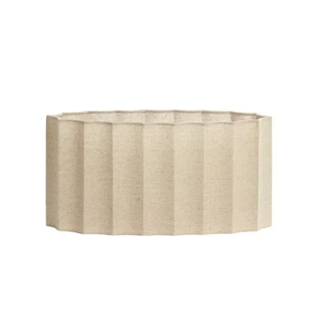 Light en Living Kap ovaal recht smal 38-17,5-19 cm DISLI naturel