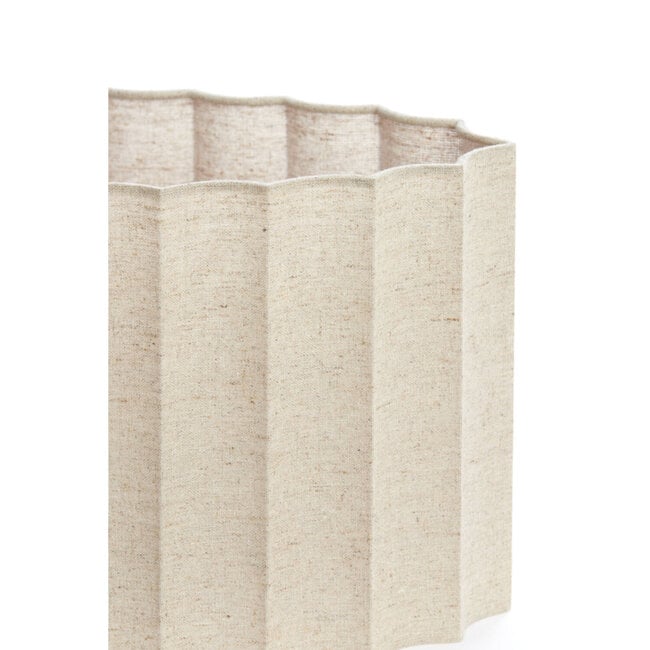 Light en Living Kap ovaal recht smal 38-17,5-19 cm DISLI naturel