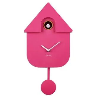 Karlsson Klok Modern Cuckoo Helder Roze