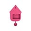 Karlsson Klok Modern Cuckoo Helder Roze