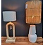 Light en Living Lampvoet 30x12x59 cm PACECO hout mat naturel