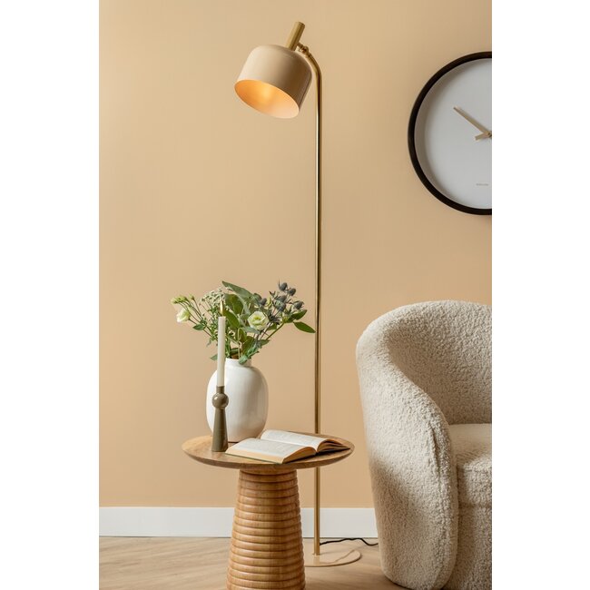 Leitmotiv Bijzettafel Force striped groot mango