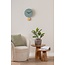 Leitmotiv Bijzettafel Force striped groot mango
