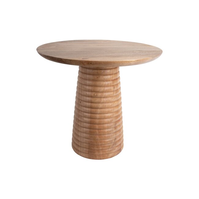 Leitmotiv Bijzettafel Force striped groot mango