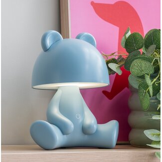 Leitmotiv Tafellamp Bear licht blauw