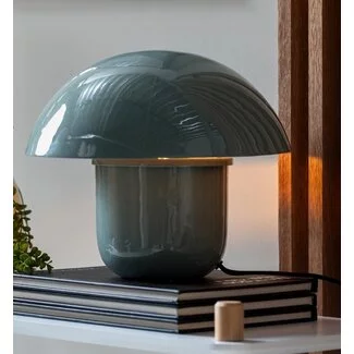 Leitmotiv Tafellamp Fat Mushroom groen blauw